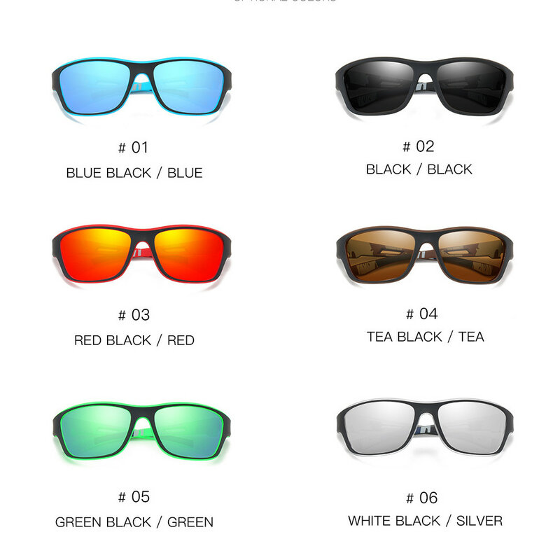 2022 جديد الاستقطاب النظارات الشمسية الرجال القيادة ظلال الذكور نظارات شمسية التنزه الصيد الكلاسيكية نظارات شمسية نظارات حماية UV400