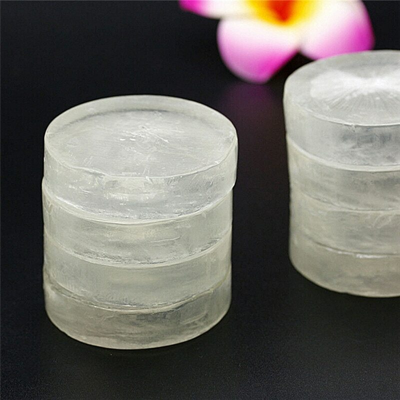 Handmade Natural Active Crystal Soap, Peças Privadas, Banho Rosto, Cuidados Com A Pele, Privado
