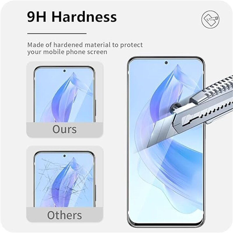 2/4Pcs Screen Protector Glass For Honor 90 Lite Tempered Glass Film