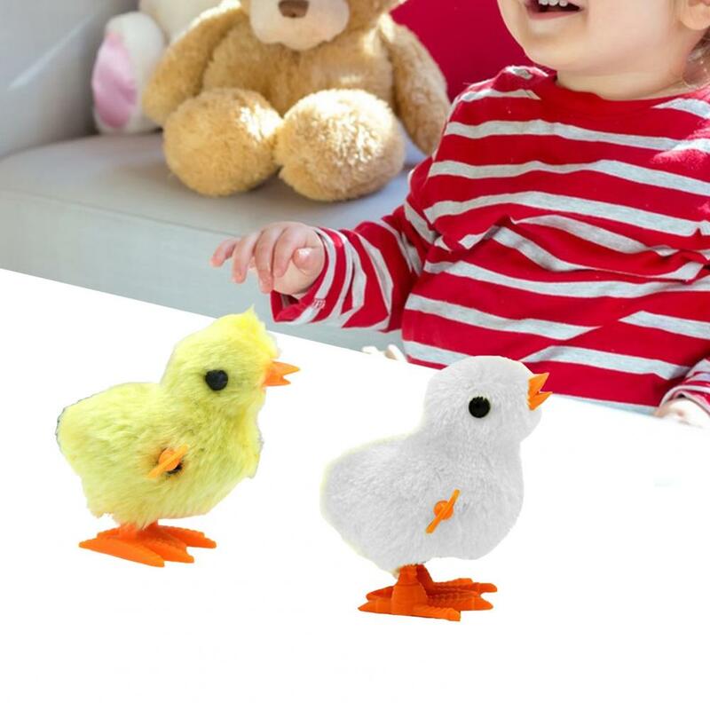 Заводная игрушка Цыпленок, милая кукла-животное, без батареи, интерактивные игрушки, новинка, заводная игрушка для мальчиков и девочек, детский сад, игрушка, рождественский подарок