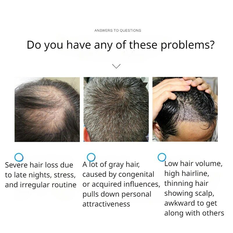 Wig sutra suhu tinggi sintetis untuk pria jaring mawar 13*14 hitam Wig kepala pendek tanpa lem rambut lembut siap dipakai penggunaan sehari-hari