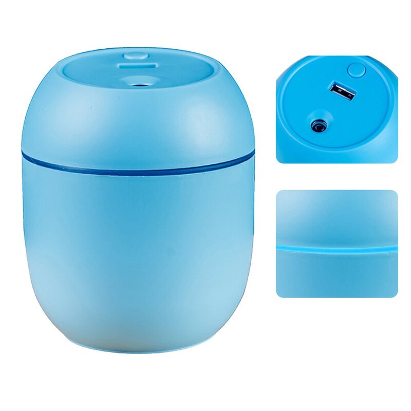 Mini umidificador de ar usb portátil óleo essencial difuserand aroma ânion névoa maker purificação para casa carro 250ml