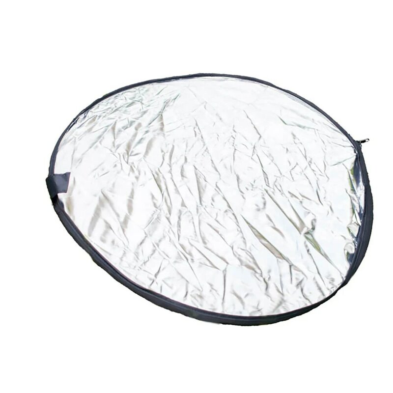 60cm/80cm/110cm 5 in 1 Portable Collapsible Round Photography Reflector Photo Studio Outdoor Light Diffuser Multi-Disc