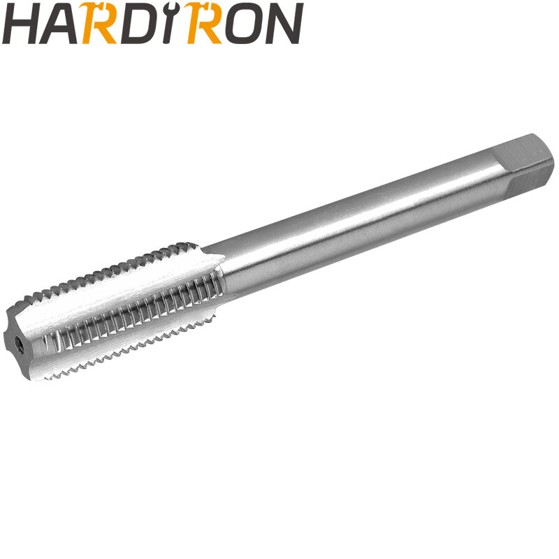 Hardiron 7/16-14 UNC Thread Tap Left Hand, HSS 7/16 x 14 UNC Straight Fluted Machine Tap