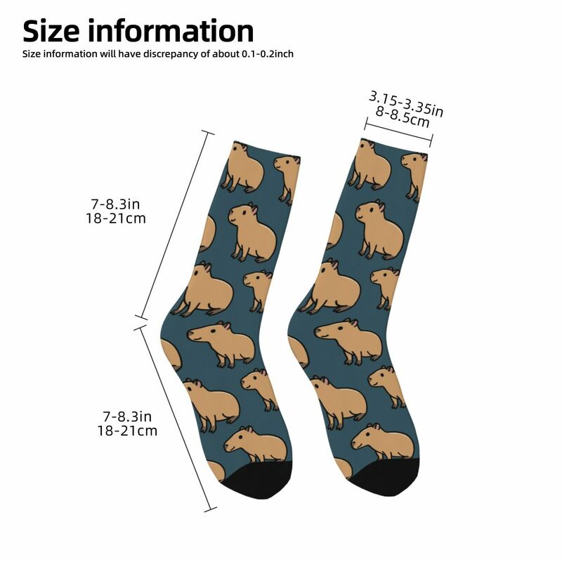 Capybara Socks Harajuku High Quality Stockings All Season Long Socks Accessories for Unisex Birthday Present