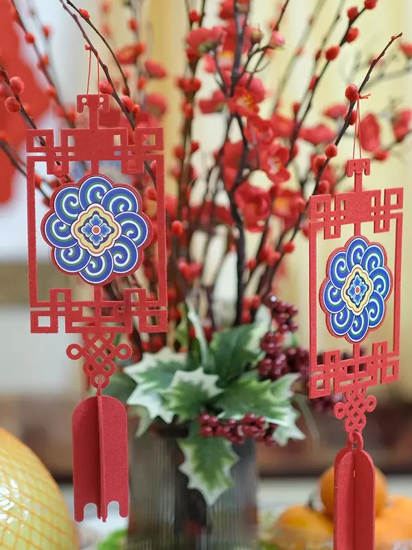 Jedes Jahr mehr als Neujahr hängen kreative drei dimensionale hängende Dekoration Home Shop Dekoration liefert Anhänger