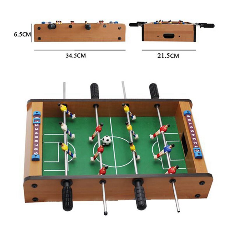 Детский деревянный стол для настольного футбола Обучающие игрушки набор для настольного футбола необходимый предмет для кемпинга