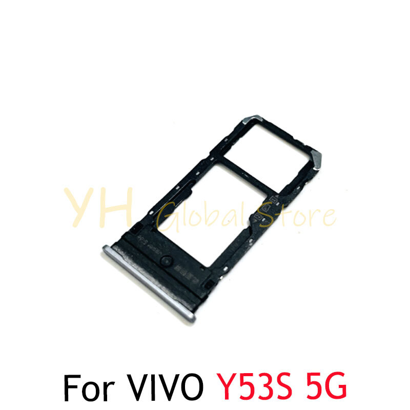 Soporte de bandeja para tarjeta Sim VIVO Y53S 5G / Y72 5G, piezas de reparación