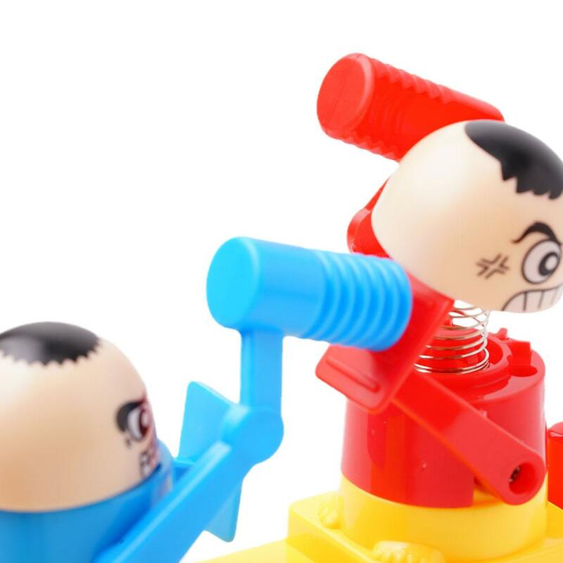 Board Game Toy Children's Head-banging Villain Fighting Red And Blue Offensive And Defensive Double Parent-child Battle Game