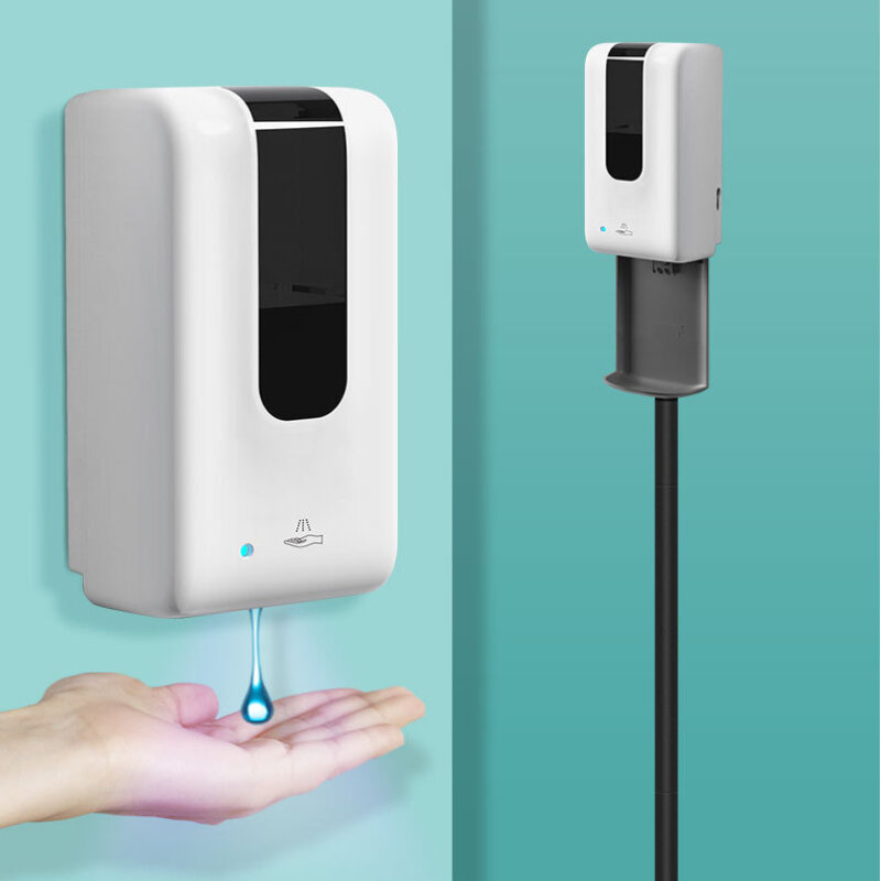Automatische Stehend Induktion Seife Dispenser Schule Krankenhaus Mobilen Ständer Touch-Freies Hand Sanitizer Washer für Küche Bad