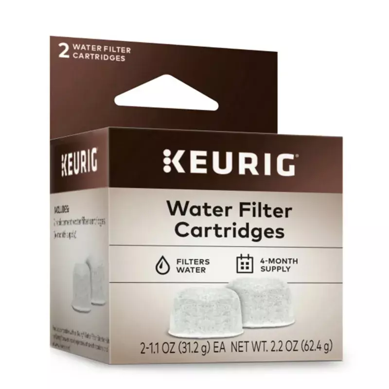 Keurig 2 pack Water Refill Cartridges, 2 count