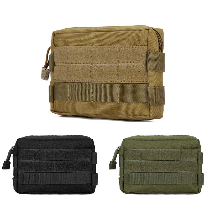 Sac de rangement tactique, pochette Molle, portefeuille, accessoires militaires, Kit médical militaire, sac de téléphone, Kit de survie