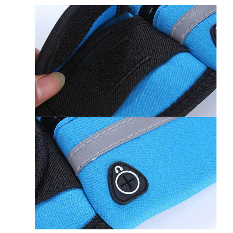 Torba Fitness do biegania na zewnątrz ultracienka torba na telefon komórkowy elastyczna sportowa wodoodporna, dopasowana torba na telefon komórkowy portmonetka