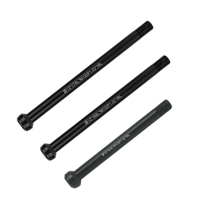 MTB Road Bike Thru Axle Front Fork Shaft Skewer Rear Thru Axle 100x12 12x142 12x148 Quick Release Lever Cycling Accessories