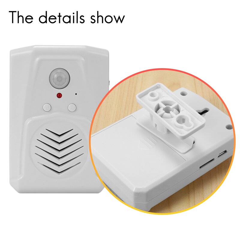 Sensor Motion Door Bell Switch MP3 Infrared Doorbell Wireless PIR Motion Sensor Voice Prompter Welcome Door Bell Entry Alarm