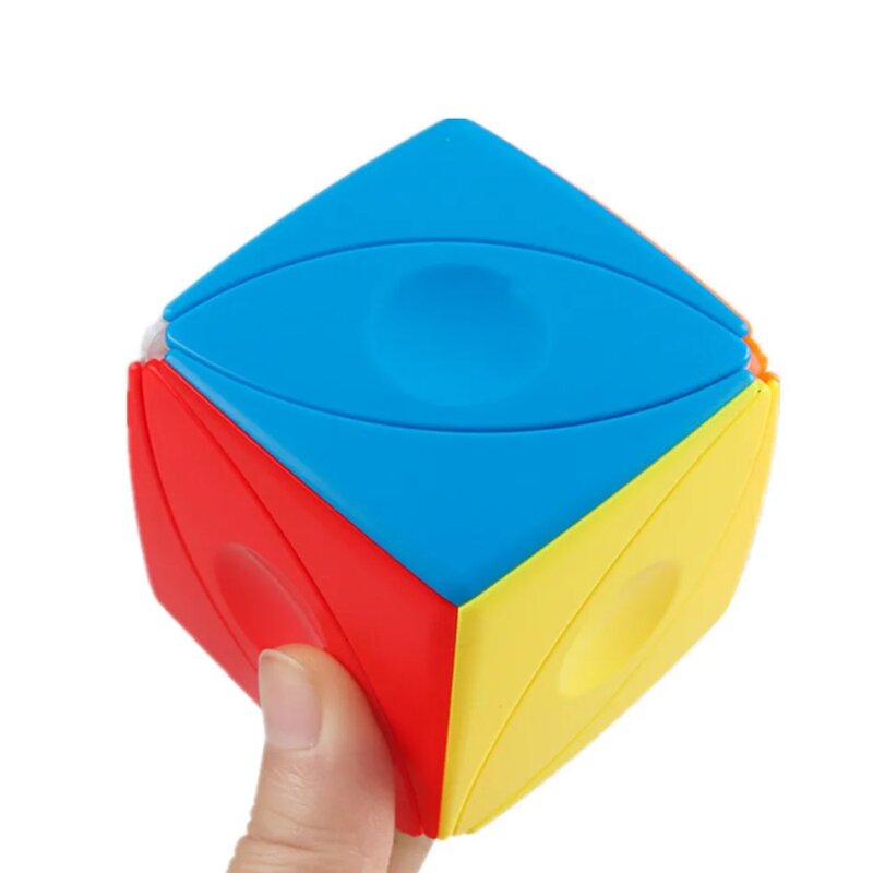 Shengshou Eye Magic Cube, cubo de velocidade sem adesivo, brinquedos ultra suaves, presente profissional para crianças