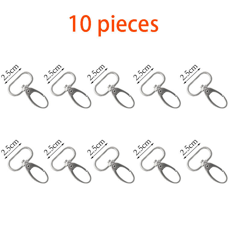 10pcs/lot Suspender Clips Lead Metal Baby Holder Soother Hook 1.5cm 2cm 2.5cm 3cm 3.5cm 4cm 5cm For Braces Suspenders