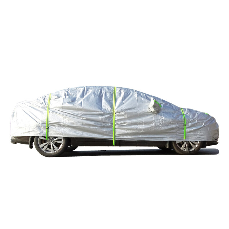 Selimut Mobil กลางแจ้งป้องกันภายนอกหิมะฝาครอบบังแดดกันฝุ่นป้องกัน Universal สำหรับ Hatchback ซีดาน SUV