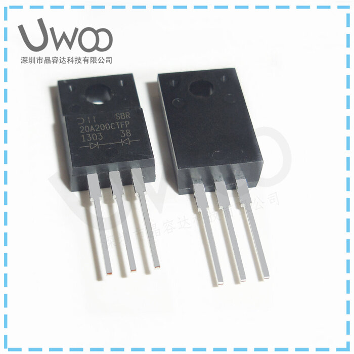 100% Original nuevo SBR20A150CT 20A150CT 20A 150V TO220 SBR20A200CTFP 20A200CTFP 20A 200V TO220F