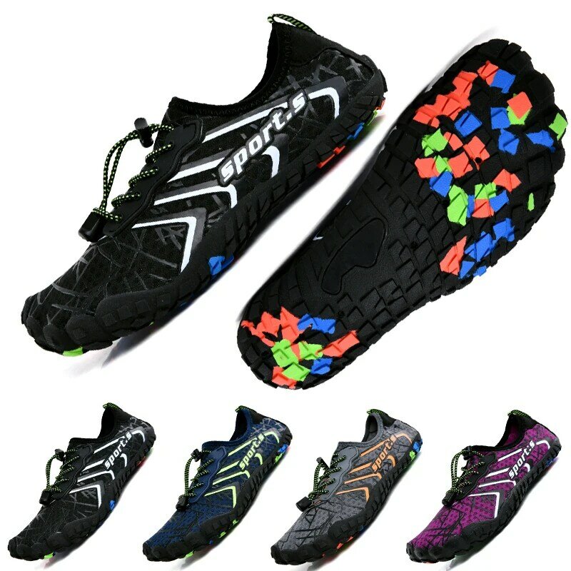Unisex Swimming Water Shoes  Barefoot Beach Shoes Breathable Sport Shoe Quick Dry River Sea Aqua Sneakers Beach Sneaker