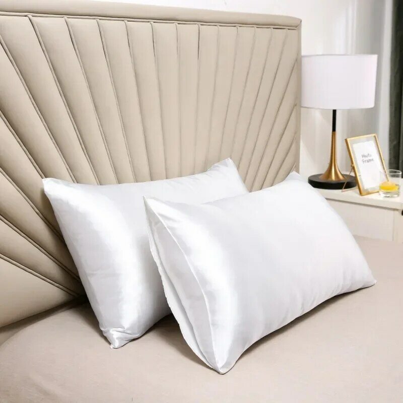 Federa per cuscino in seta di gelso naturale al 100% vera seta proteggi la federa per la pelle dei capelli di qualsiasi dimensione custodia per cuscino personalizzata per biancheria da letto