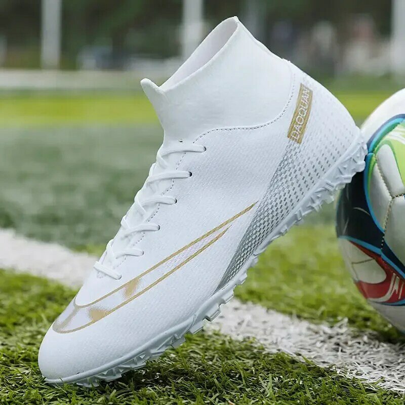 Botas de fútbol de calidad, zapatos de fútbol de C.Ronaldo, Assassin Chuteira Campo TF/AG, zapatillas de fútbol, zapatos de entrenamiento de fútbol