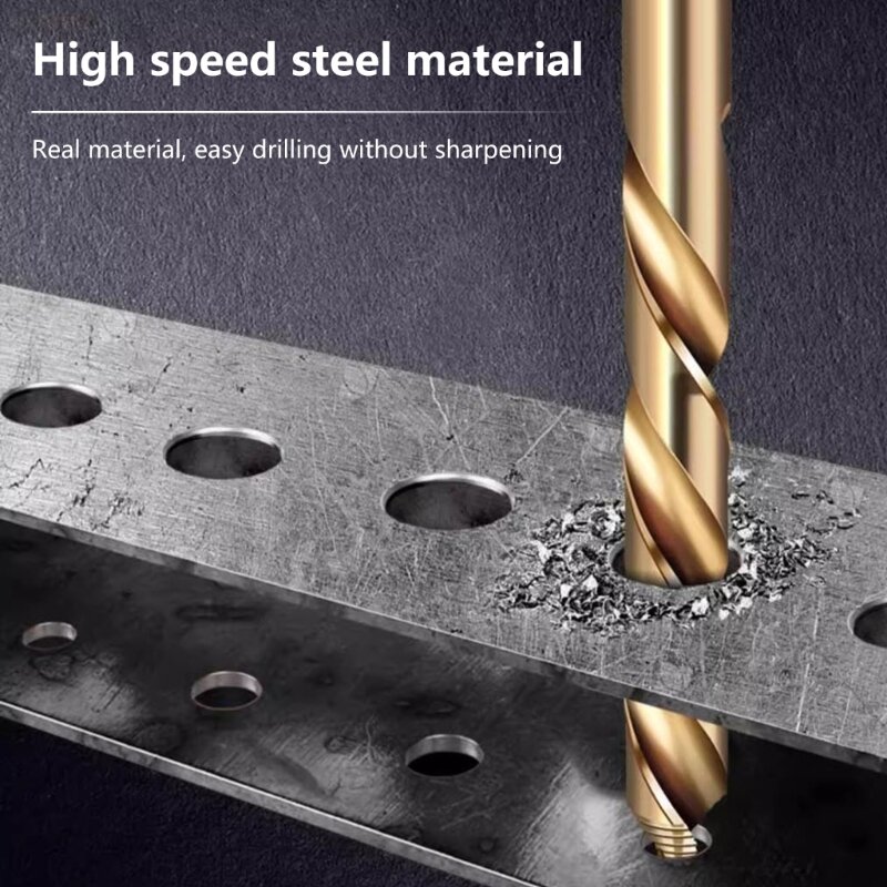 Drill Bit HSS Twist Drill Bit for Hardened Metal Stainless Steel