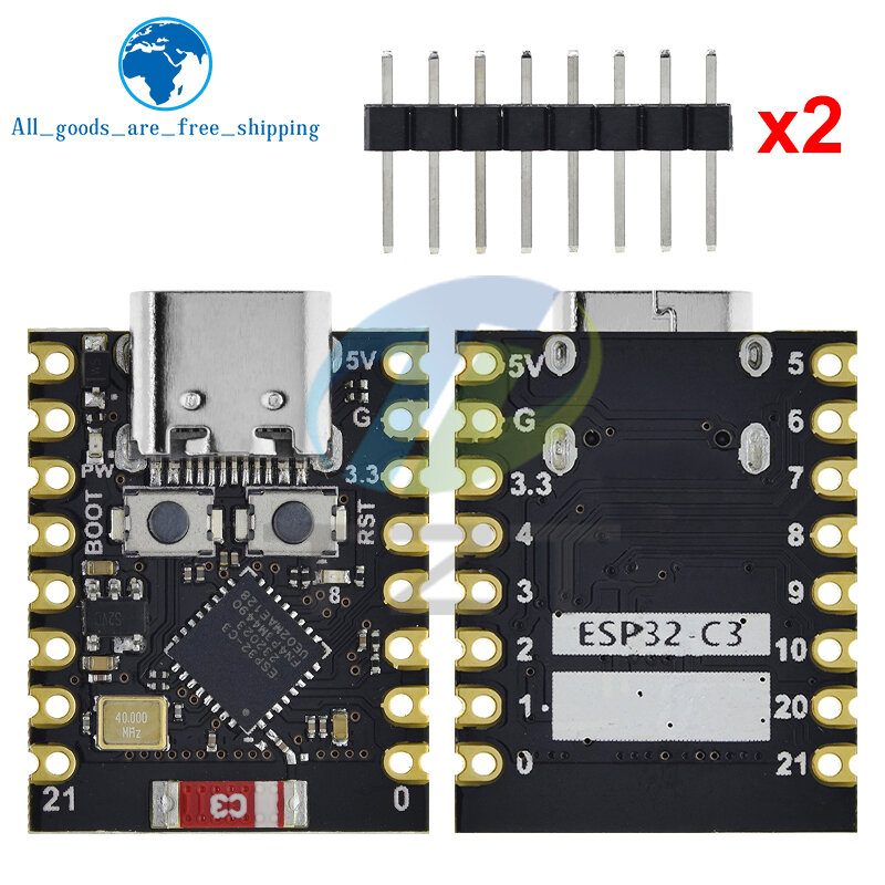 Scheda di sviluppo TZT ESP32-C3 ESP32 scheda di sviluppo SuperMini scheda di sviluppo ESP32 WiFi Bluetooth per Arduino ESP8266