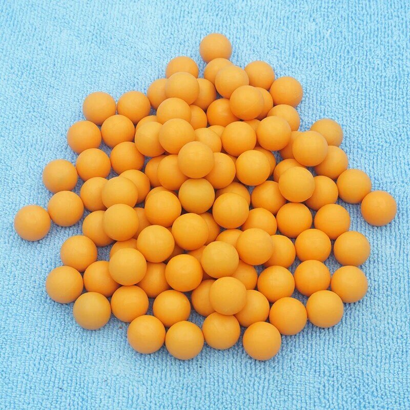 T4E HDR.68 Paintball Gun Shooting Ball - Reusable Ammo Bullet Rubber Ball for Protecting Homeland and Driving away Animals 60PCS
