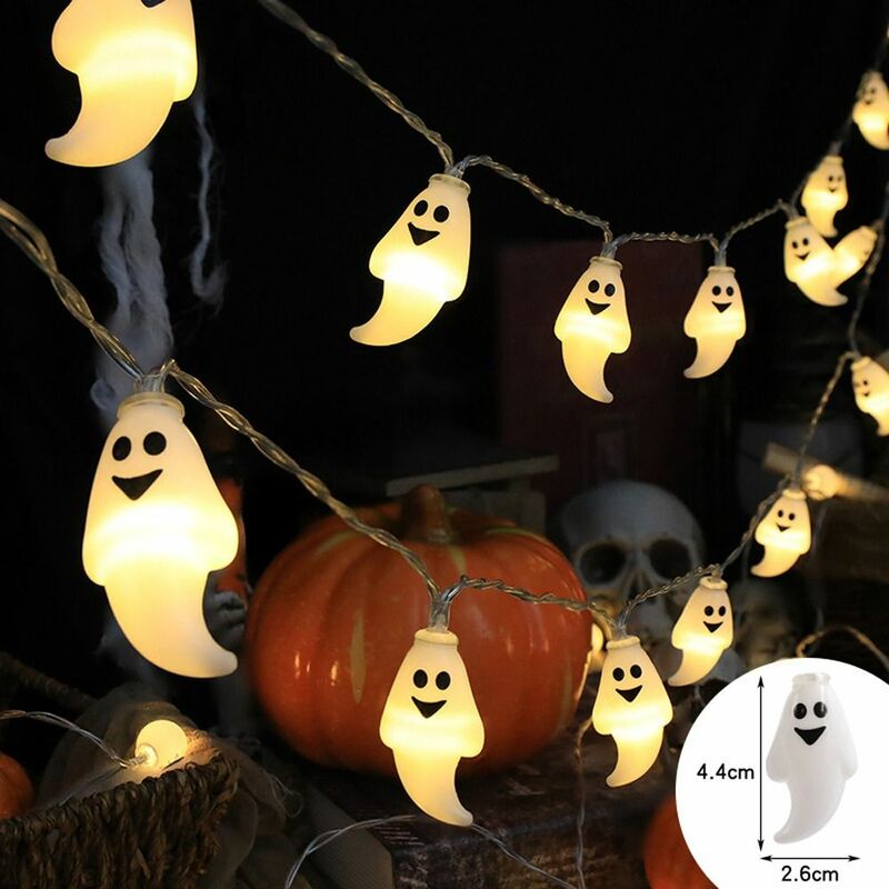 Pumpkin Halloween Village Eye Balls 1.5m 10Led Halloween Decor Lamp Bright Spider Halloween Light String Party