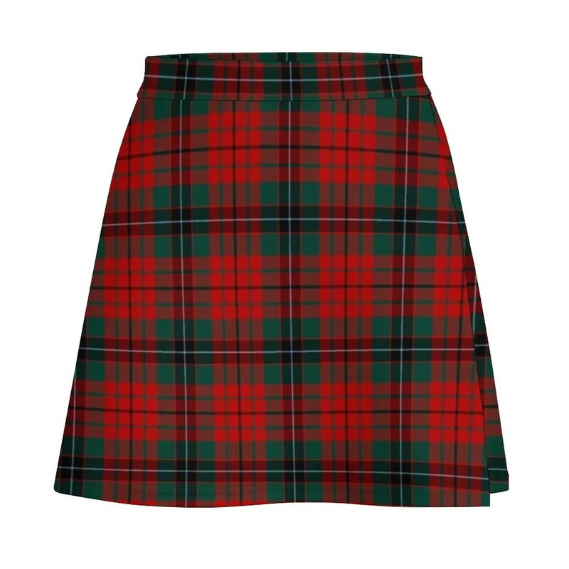 Klan Nicolson Tartan Mini spódnica damska odzież spódnice damskie letnie 2023