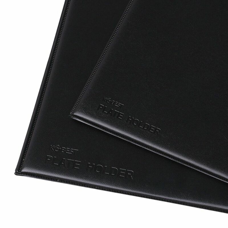 Foldable PU Leather Clip Boards, pastas de arquivo, papelaria, material de escritório, reunião de negócios, braçadeira de contrato, bloco de escrita, A4, A5