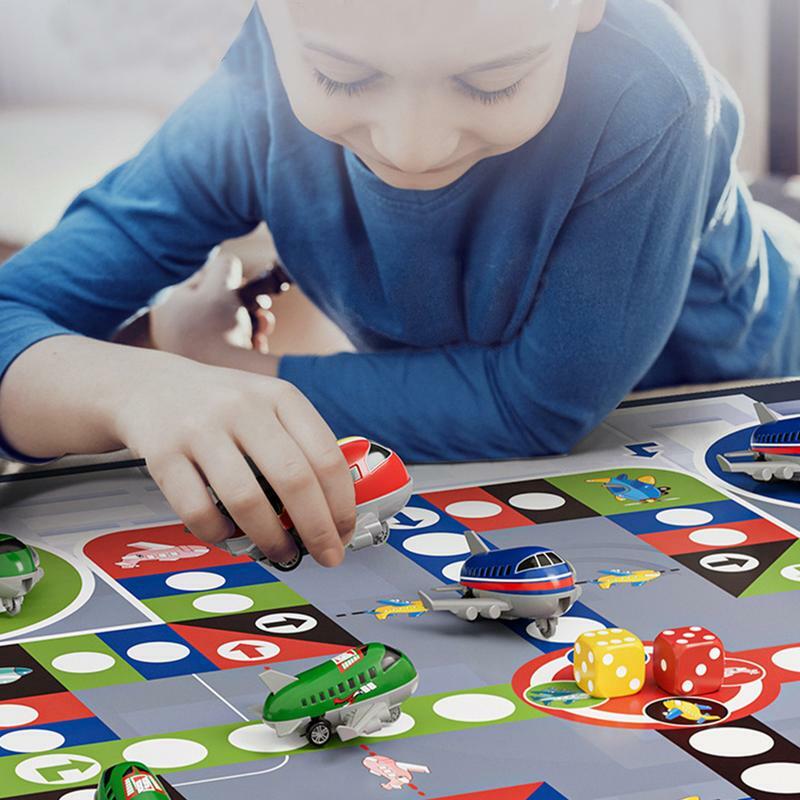 Juegos de mesa creativos y divertidos para niños, juego de ajedrez, juguetes educativos para adultos, adolescentes, niños, niñas, Escuela de viaje en casa