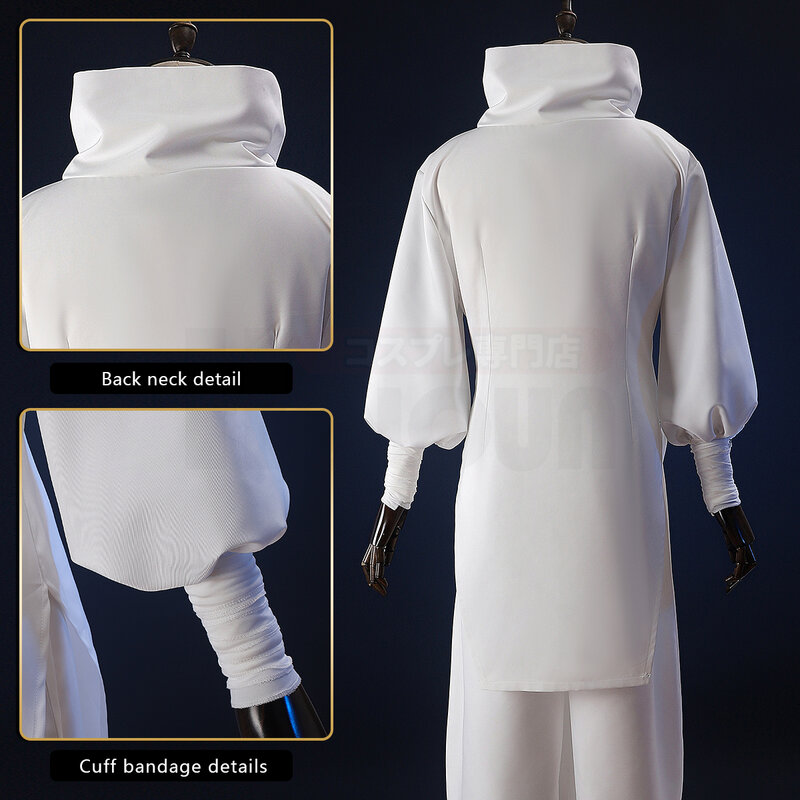 Костюм для косплея из аниме «хаджимо», с белыми эластичными штанами