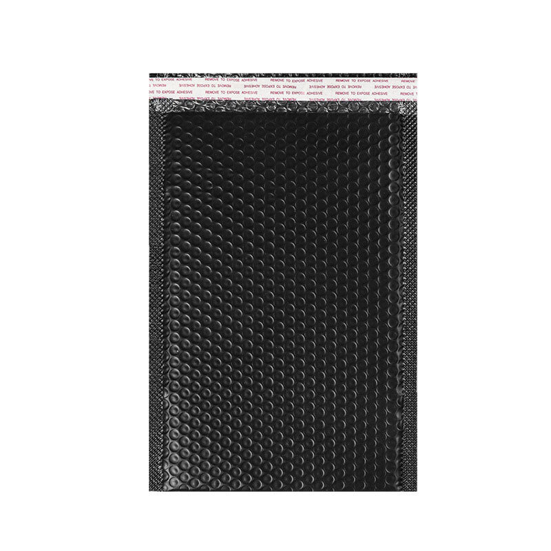 50pcs 검은 공동 압출 필름 수제 거품 봉투 25x30cm 사양 두꺼운 우편 배송 Shockproof 및 방수