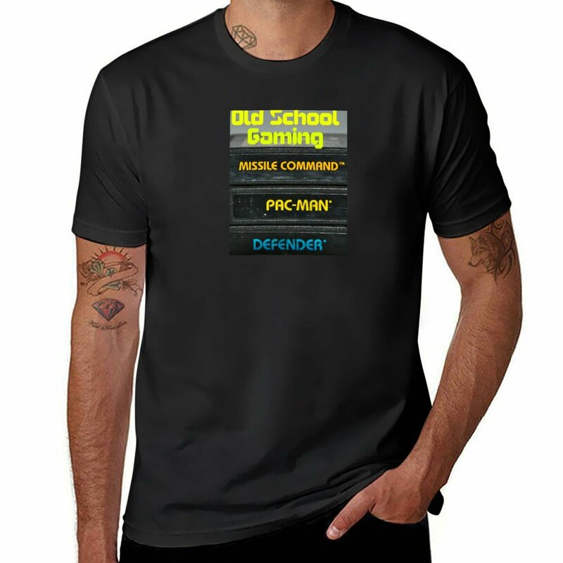 T-shirt de jeu Old School pour hommes, grande taille, sweat-shirt pour les fans de sport, t-shirts décontractés et élégants