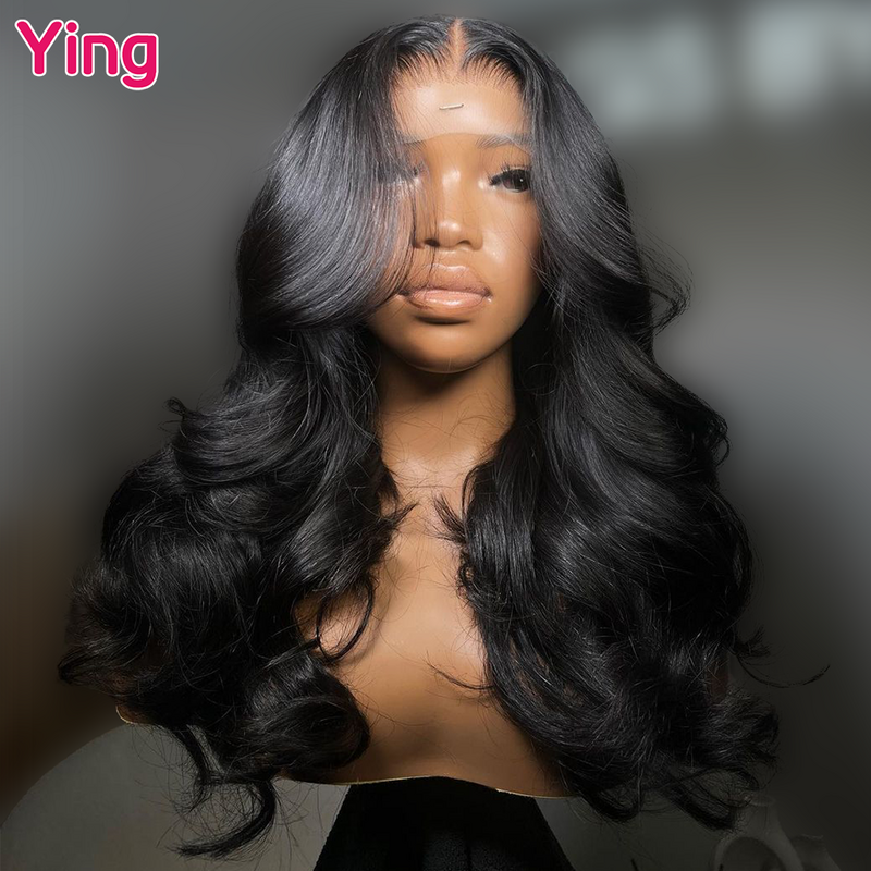 Ying Brazilian 34 Inches 12A 200% Chestnut Brown Colored Body Wave 13x4 Glueless Wigs Human Hair 13x6 Lace Front Wig PrePlucked