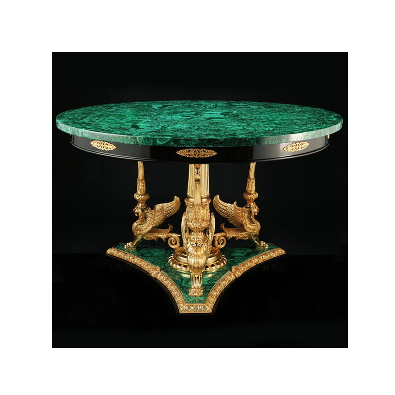 Обеденный стол из павлина под заказ, роскошный стол из коллекции камней, высококлассный журнальный столик под драгоценный камень под заказ