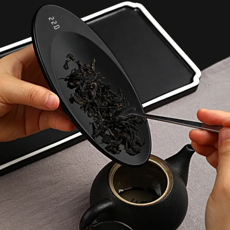 Mini bilancia tascabile per gioielli strumento di pesatura del tè bilancia digitale portatile multifunzione 200g / 0.1g bilancia digitale elettronica