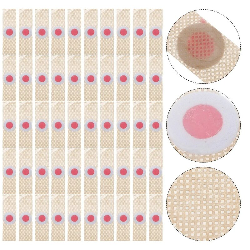50 Pcs Foot Scrub Callus Pad Cushion Remover Foot Non-Woven Fabric Practical Helpful Removal Removal Pads Corn