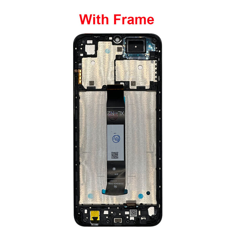 Display LCD e Touch Screen com Frame, Montagem Digiter, Substituição para Xiaomi Redmi A2 +, 6.52"