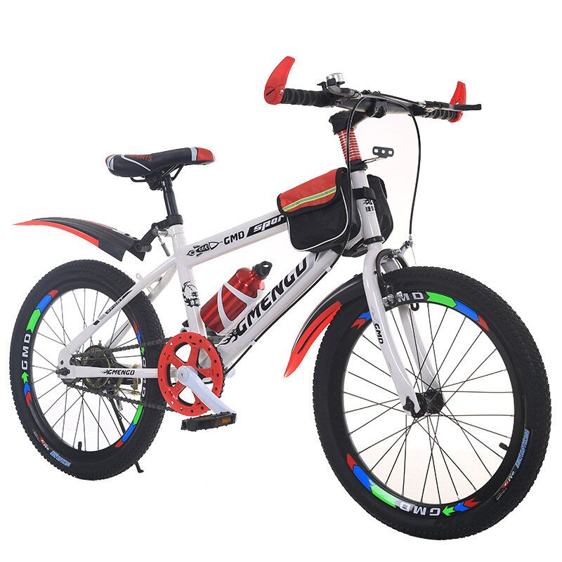Nova bicicleta das crianças 20 polegada 22 polegada mountain bike 6-7-8-9-10 anos de idade carrinho menino escola primária bicicleta