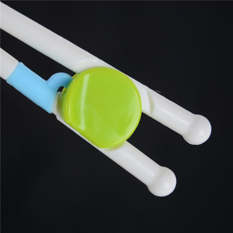 Sumpit baru 1 pasang pelatihan anak 1 pasang sumpit yang dapat digunakan kembali bantu anak-anak dewasa alat belajar mainan penipu
