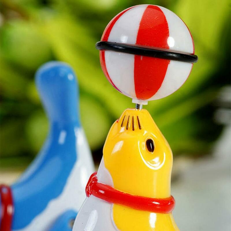 Wind-up Seal Toy No Battery Seal Toy Clockwork Seal Toys for Kids Wind-up Toy Set per bambini avvolgimento regali per neonati