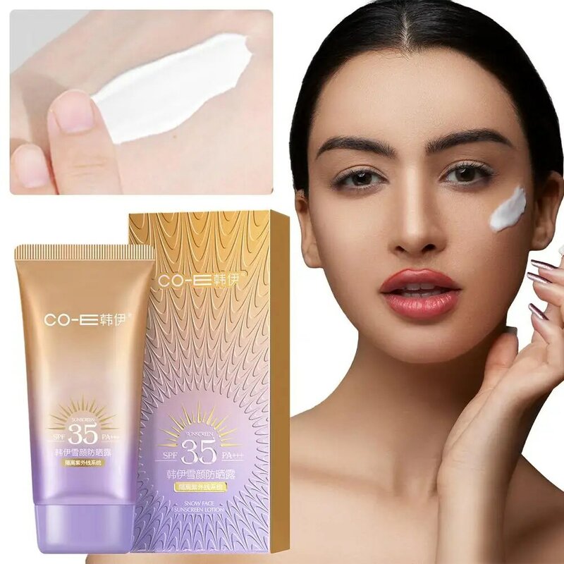 Facial Body Sunscreen Cream Isolation Anti-Aging Sunblock Brightening Protector Sunscreen UV Concealer Whitening Moisturizi R8R5