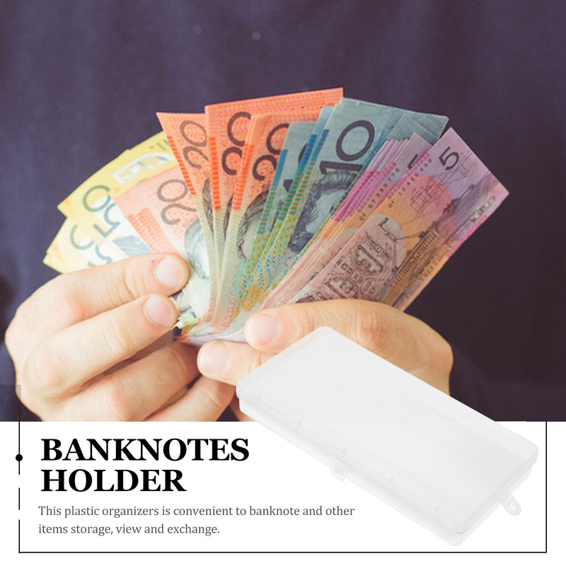 Banknoten schutz Tasche Geld Veranstalter für Bargeld Papier halter Banknoten Ärmel Taschen Schutz