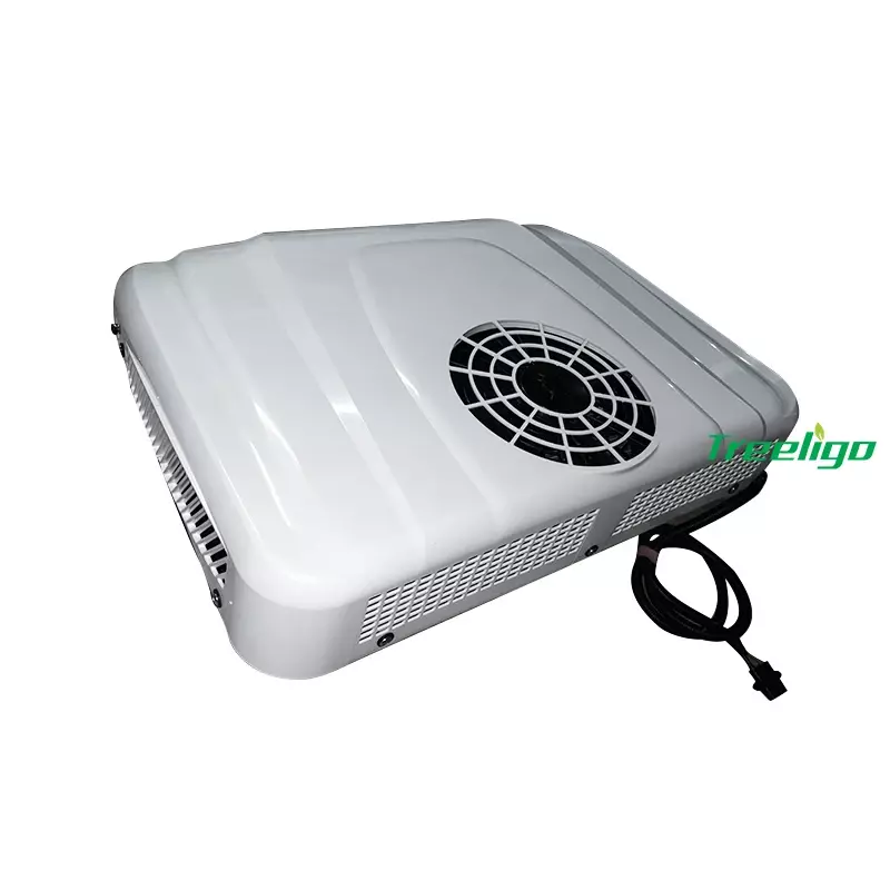 AC hot summer use cold system 24v rooftop installed tractor cab room air conditioners