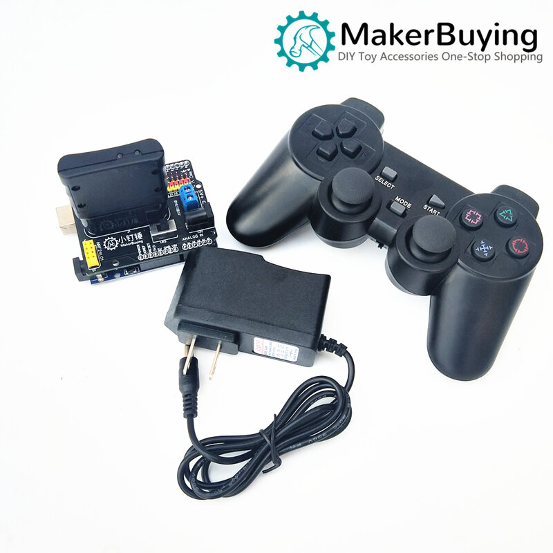 Vier En Zes Vrijheidsgraden Servo PS2 Afstandsbediening Set Voor Arduino Manipulator Controle Open Source SNAR51