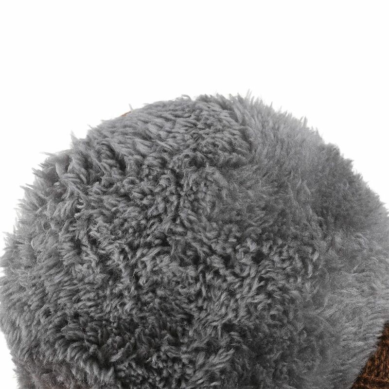 Washable Ear Muffs Padded Knit Removable Fuzz Earmuffs Winter