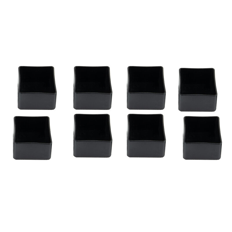 Tutup ujung topi penutup 8 buah aksesori Kit hitam kebisingan intensitas perlindungan sistem fotovoltaik profil PV 40X40 Mm